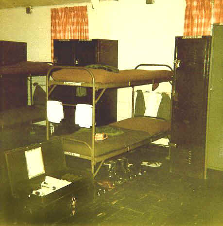 IRON SPRING MATRESS BUNKS IN OLD HOSPITAL