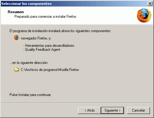 Firefox - Instalacin - Resumen