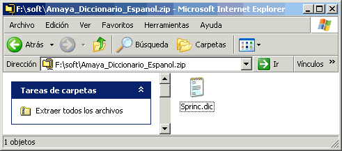 Instalacion de programas del CD en IE 6 - Guardar el archivo