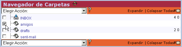 Correo CV - Marca la carpeta en la que quieres crear la subcarpeta Correo CV - Marca la carpeta en la que quieres crear la subcarpeta