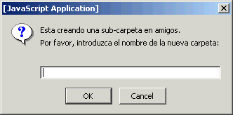 Correo CV - Escribir el nombre de la nueva subcarpeta Correo CV - Escribir el nombre de la nueva subcarpeta