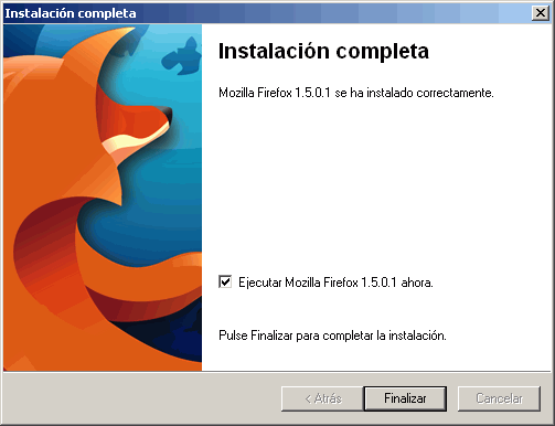 Firefox - Instalacin - Instalacin completa