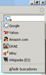 Firefox 1.5 - Utilizacin - Barra de bsqueda - 2