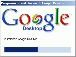 Google Desktop - Instalacin en marcha