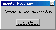 Internet Explorer 5.5 - Importar favoritos - Paso 6