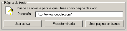 Internet Explorer 6.0 - Configurar pgina de inicio