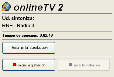 onlineTV - Escuchando emisora