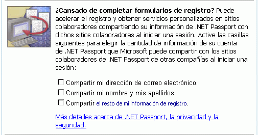 Hotmail - Formulario de registro - Compartir informacin