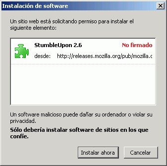 StumbleUpon - Instalar plug-in para Firefox