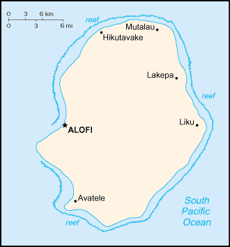 Map of Niue