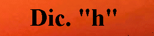 Dictado "h"